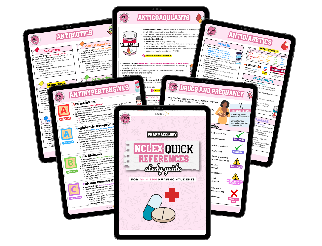 Free NCLEX Pharmacology Guide preview